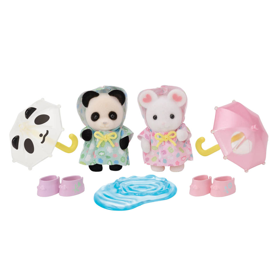 Sylvanian Families Duo peutervriendjes regendag