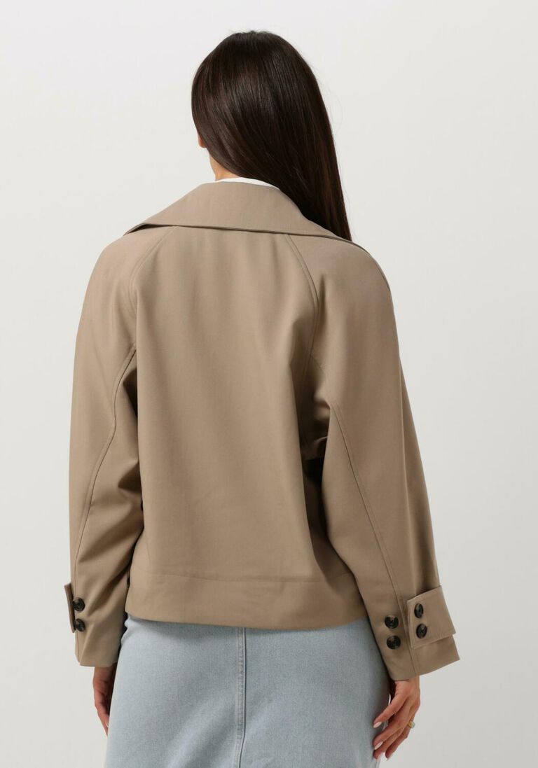 SECOND FEMALE beige second female jack silvia trench jacket