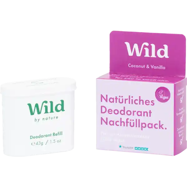 Natürliches Deo - Nachfüllpackung - Coconut & Vanilla