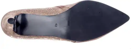 Babouche camel K-Makia-117 - maat 43 enkellaars camel - maat 43 Calandschoen