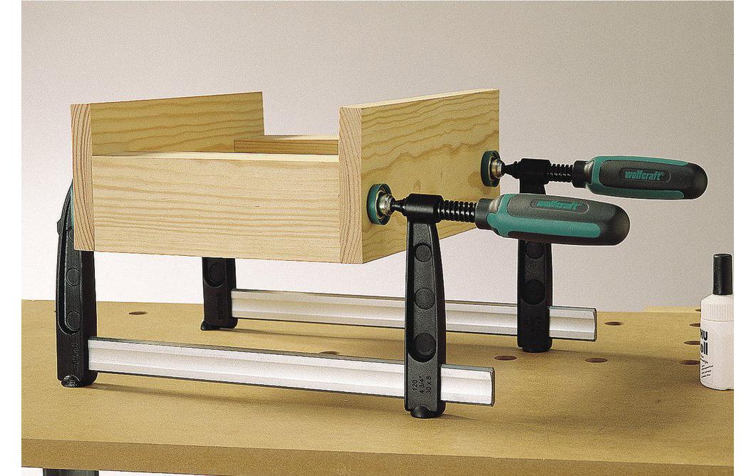 Schraubzwinge SZ 120 - 700 mmDer Klassiker im funktionellen Design