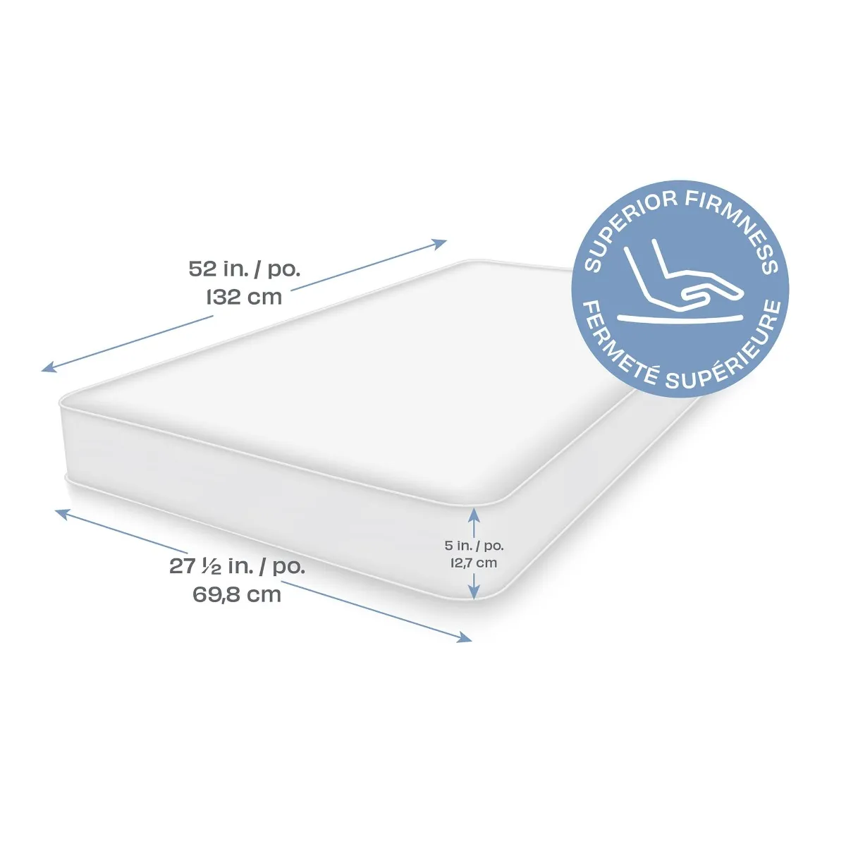 Simmons Matelas Roulé pour bébé Simmons