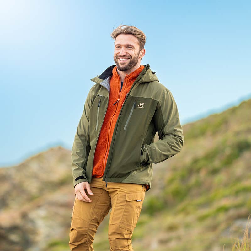 Silence Proshell 3L Jacket Herre Kalamata/Forest Night