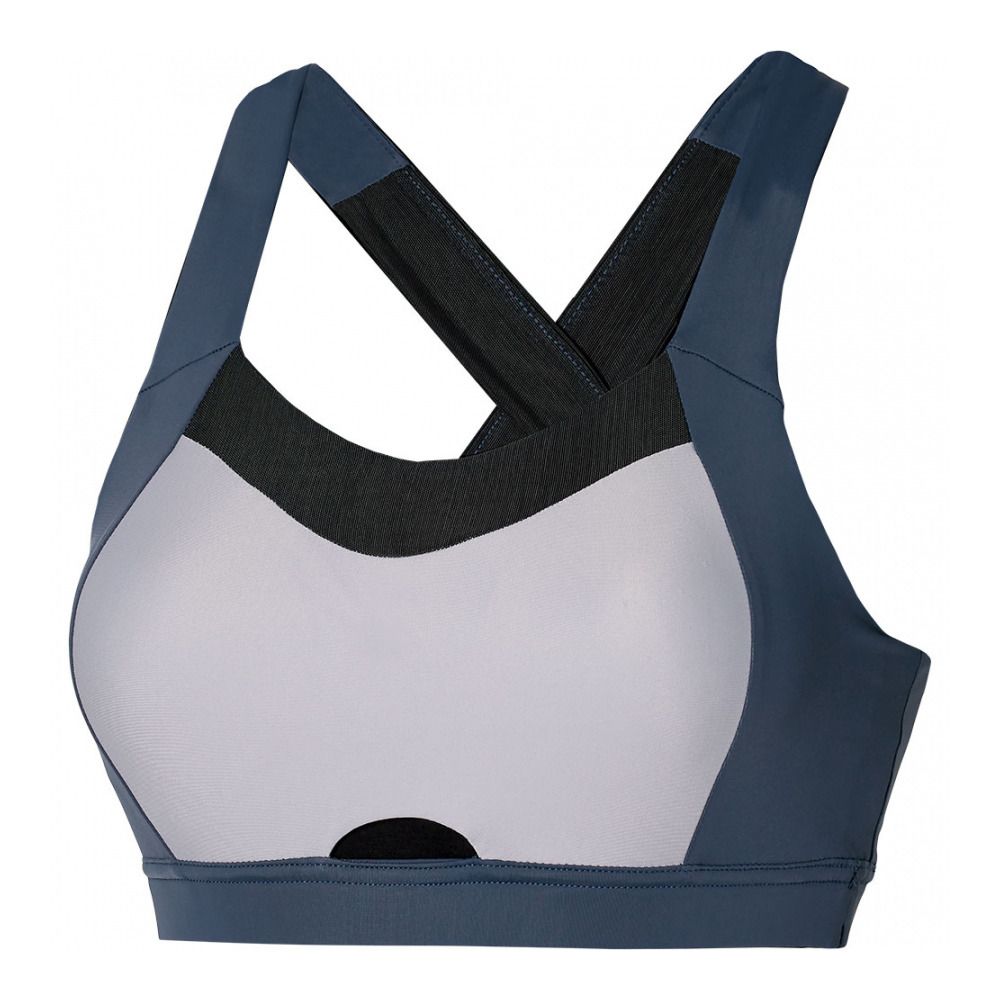Mizuno ACTIVE HIGH SUPPORT - Brassière Femme nightshadow blue