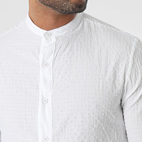 Chemise Manches Longues Blanc
