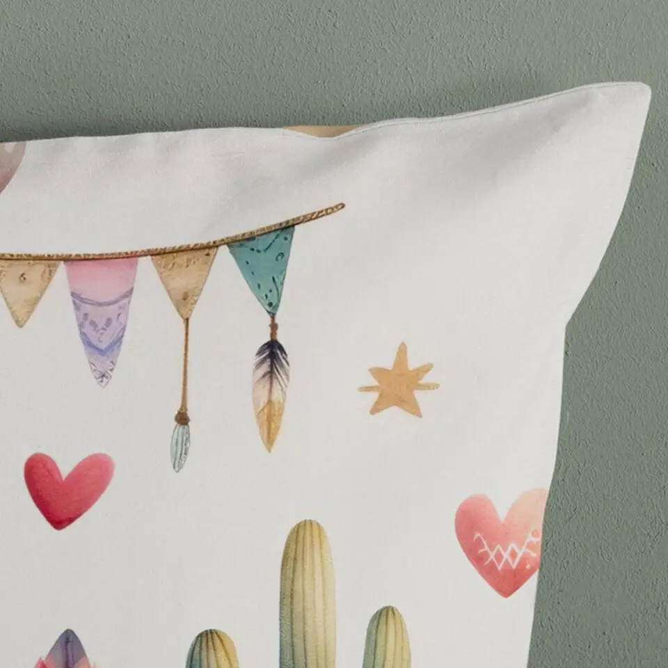 Good Morning Goodmorning Peuter Dekbedovertrek Boho Multi-Junior (120 x 150 cm)
