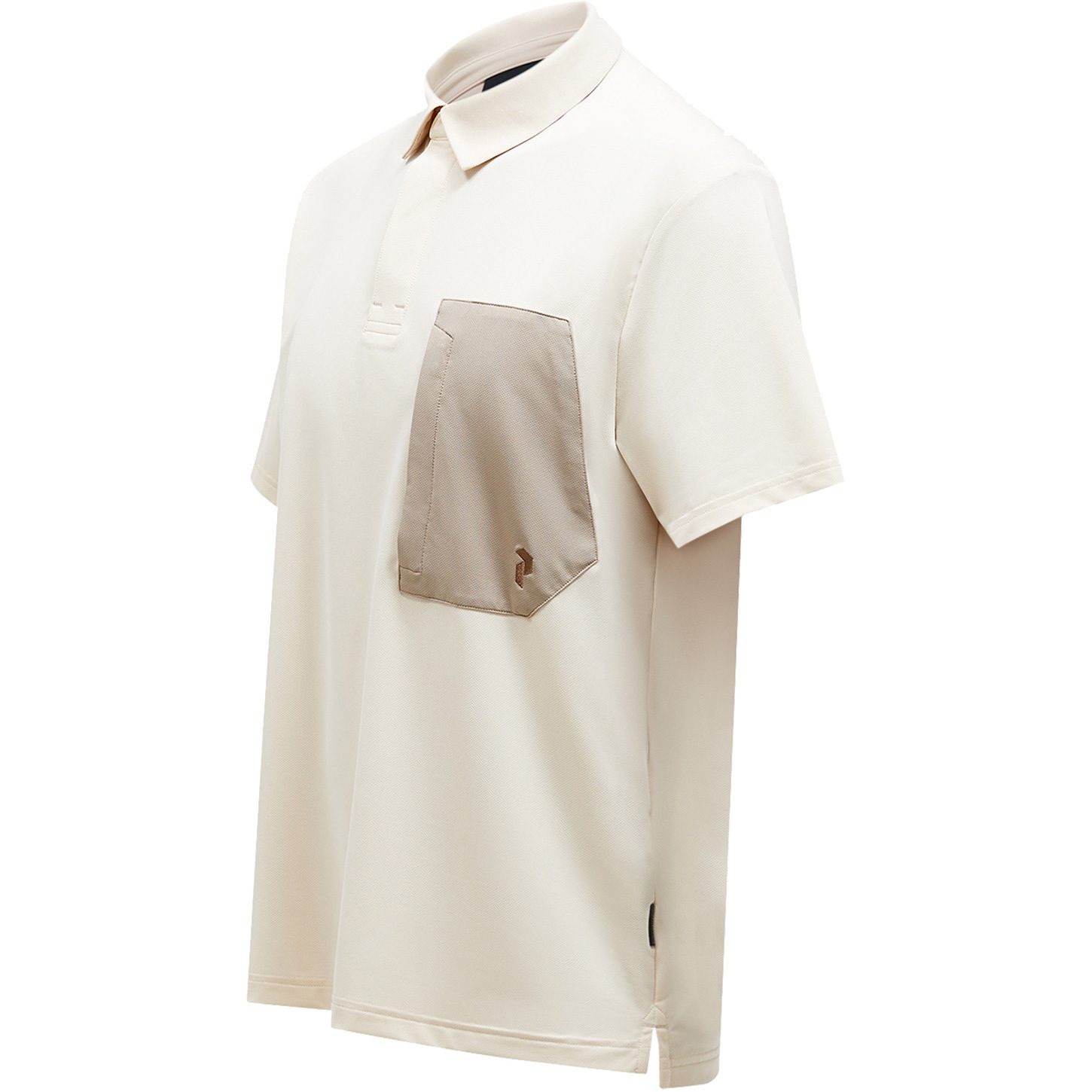 Peak Performance Pocket Poloshirt Herren sand fog