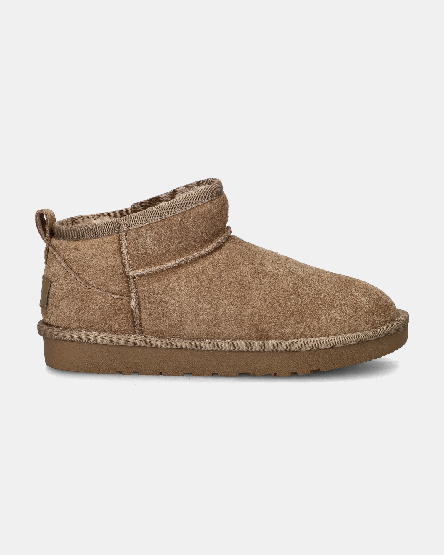 Nelson Gevoerde boots  - bruin