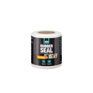 Bison Rubber Seal textielband 10 cm x 10 m