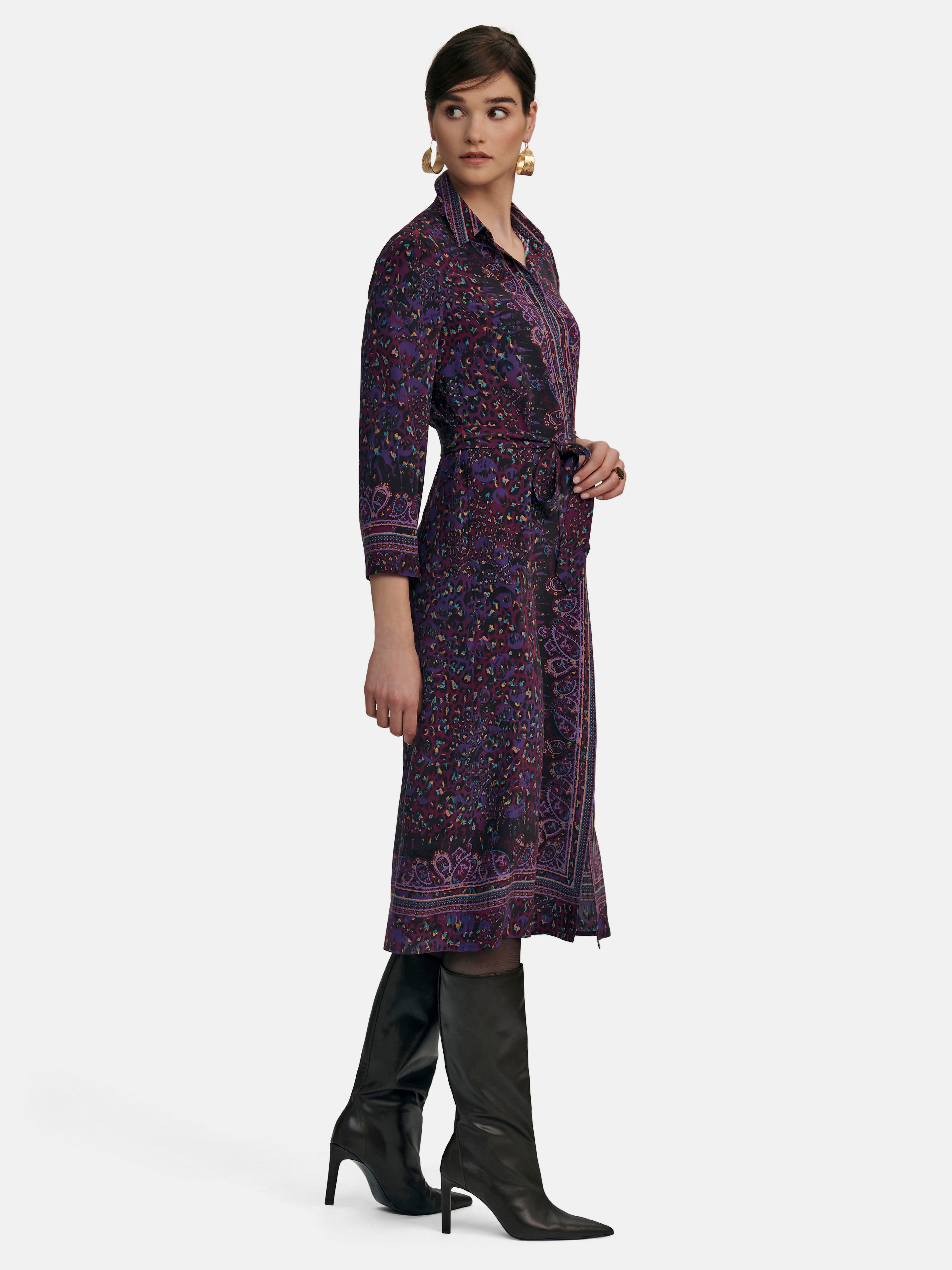 Kleid mit 7/8-Arm