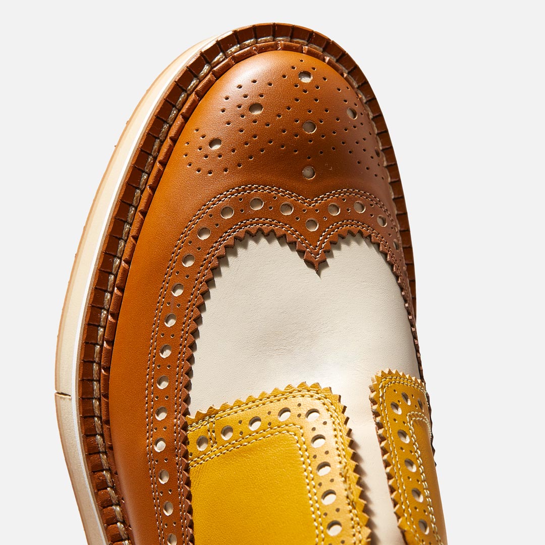 DERBIES - BECKA derbies, rust calfskin || OUTLET