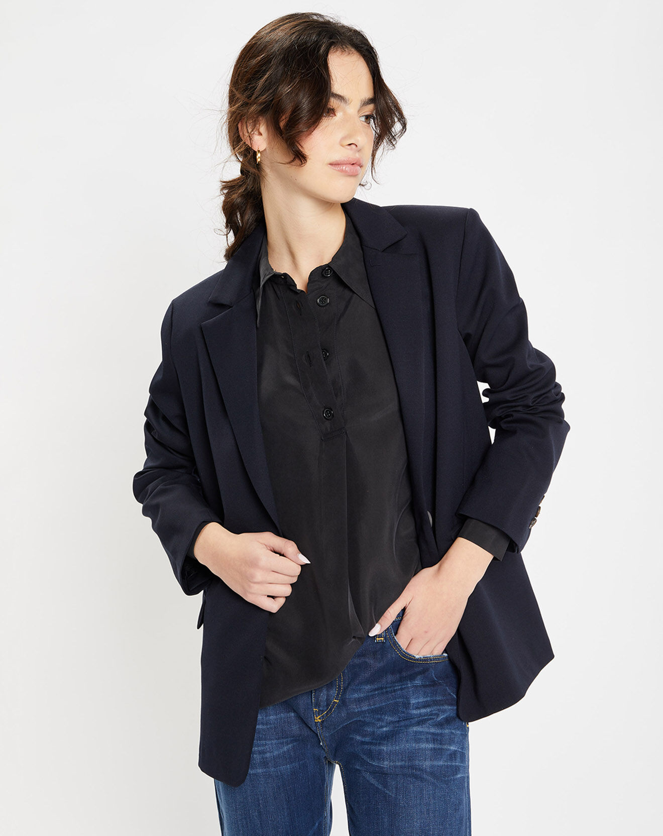 Jodhpur Veste Aloa bleu marine