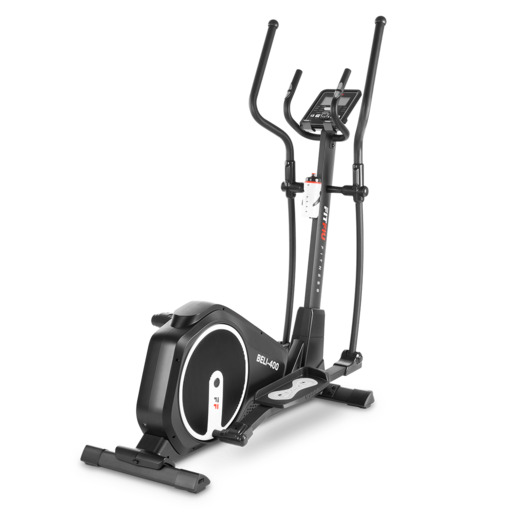 Fitfiu Elíptico com Volante de 6kg, Conectividade com Aplicativo e Monitor de Frequência Cardíaca