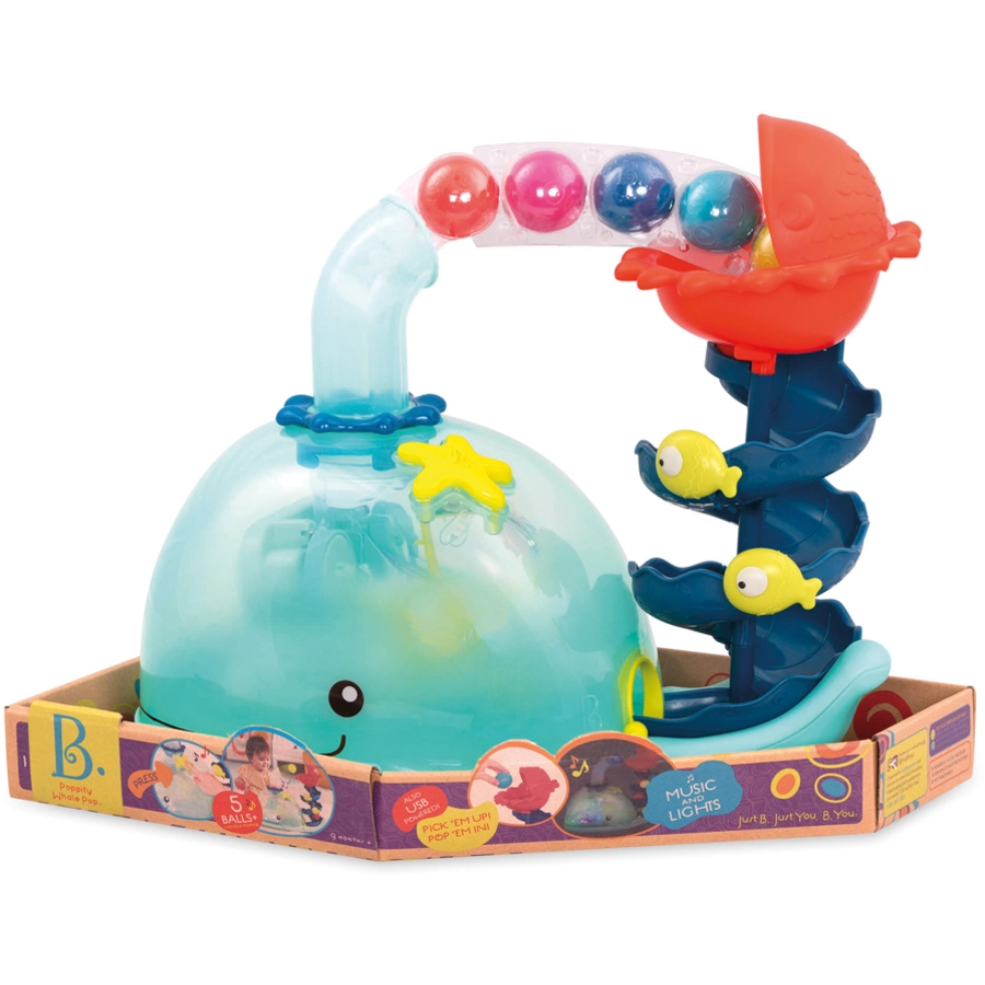 B.TOYS B. Wal Ballspielzeug mit Musik 1