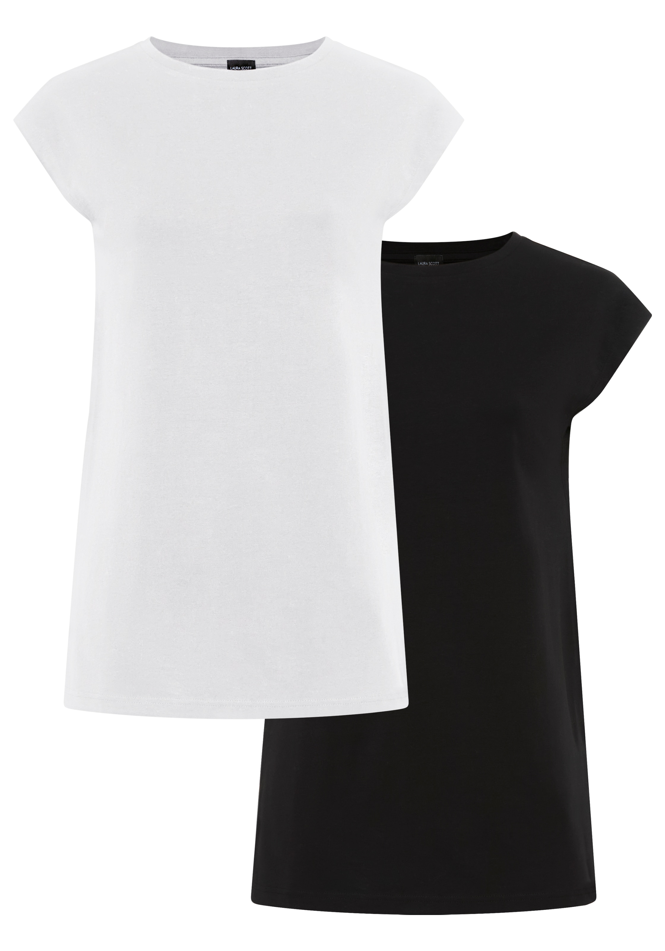 Laura Scott Longshirt, 2 Stk. in verlängerter Form - NEUE KOLLEKTION