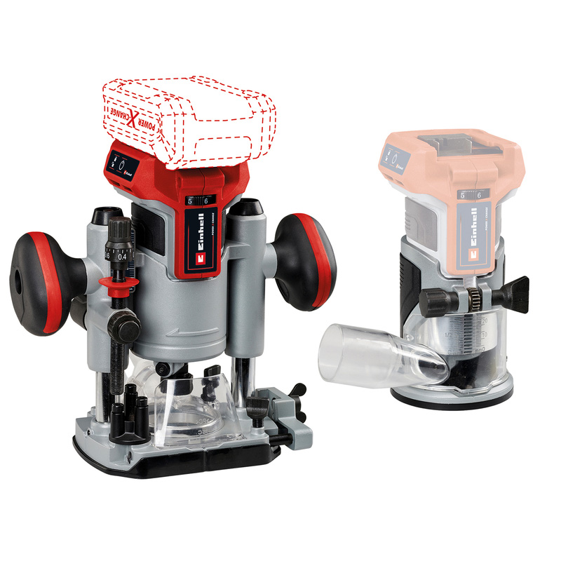 Einhell TP-RO Kit Li BL Solo accu boven-/kantenfrees (body) 18V Li-ion