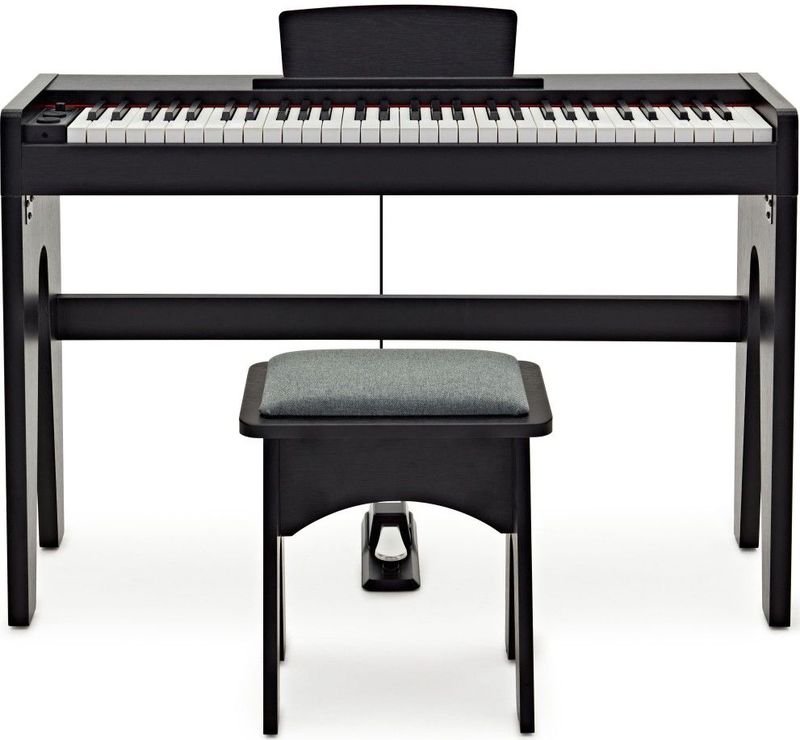 Keynote Junior Digitale Piano & Kruk, Matte Black
