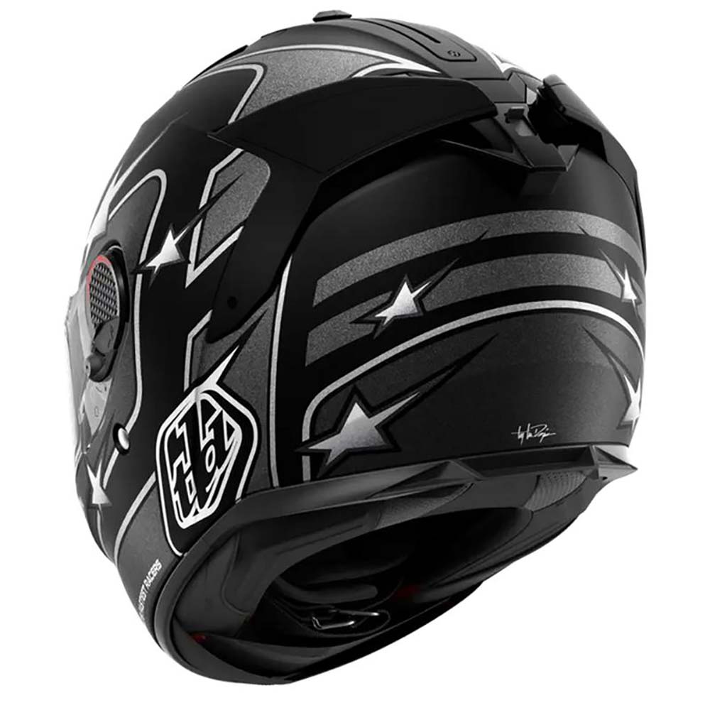 Shark - Casque Spartan GT Pro Flagstaff Carbon - Troy Lee Designs Noir / Anthracite / Argent