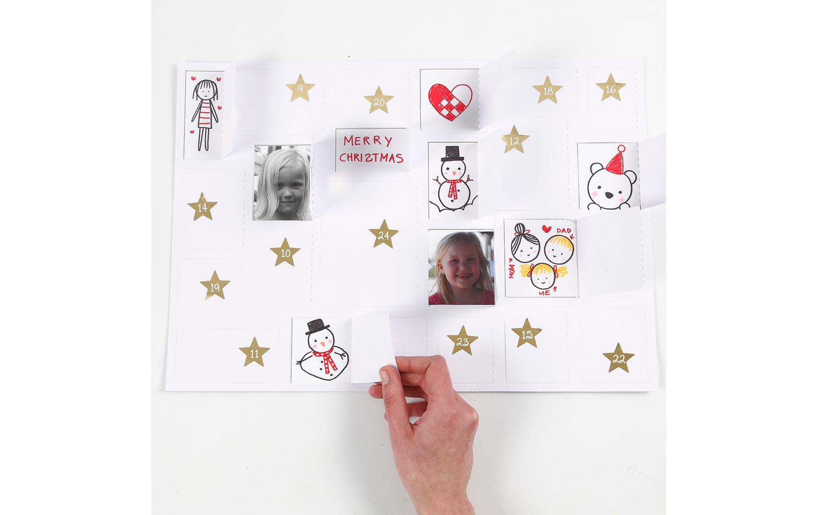 Adventskalender Uni 5 StückAdventskalender zum selber Gestalten mit Fotos, Gutscheinen, Zitaten, etc.