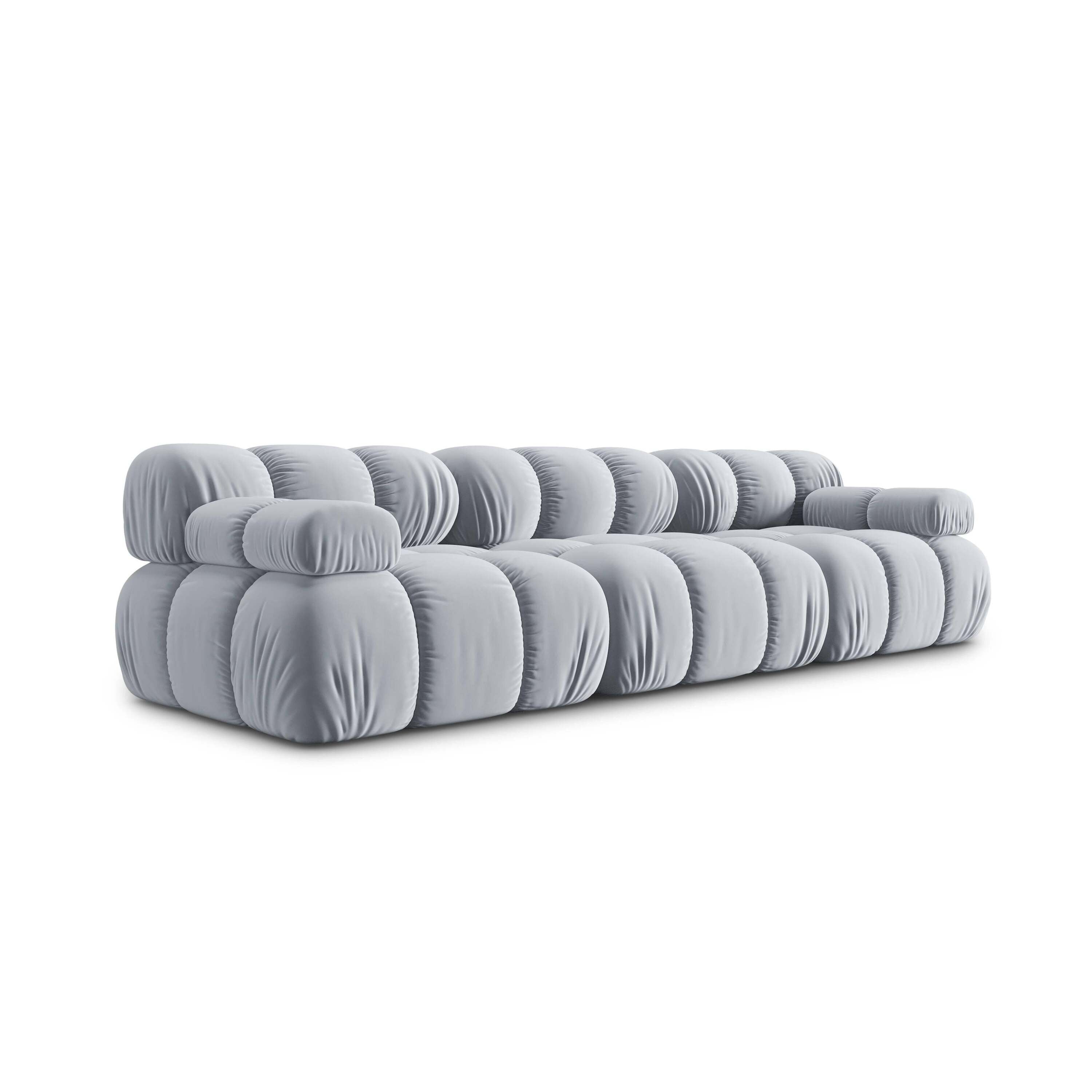 Milo Casa Tropea Modulaire 3-zitsbank - Lichtblauw