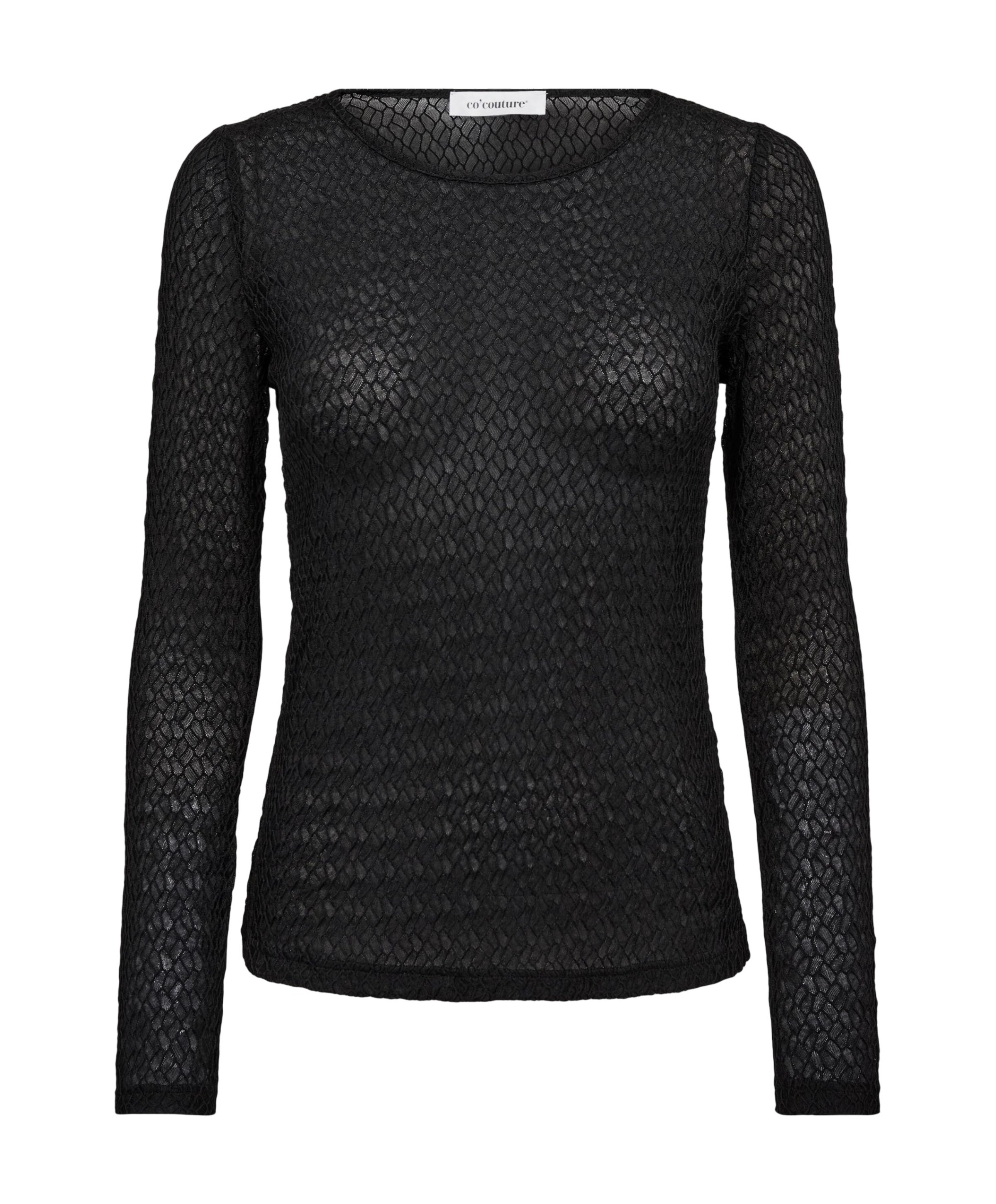 Co'Couture Dames longsleeve zwart