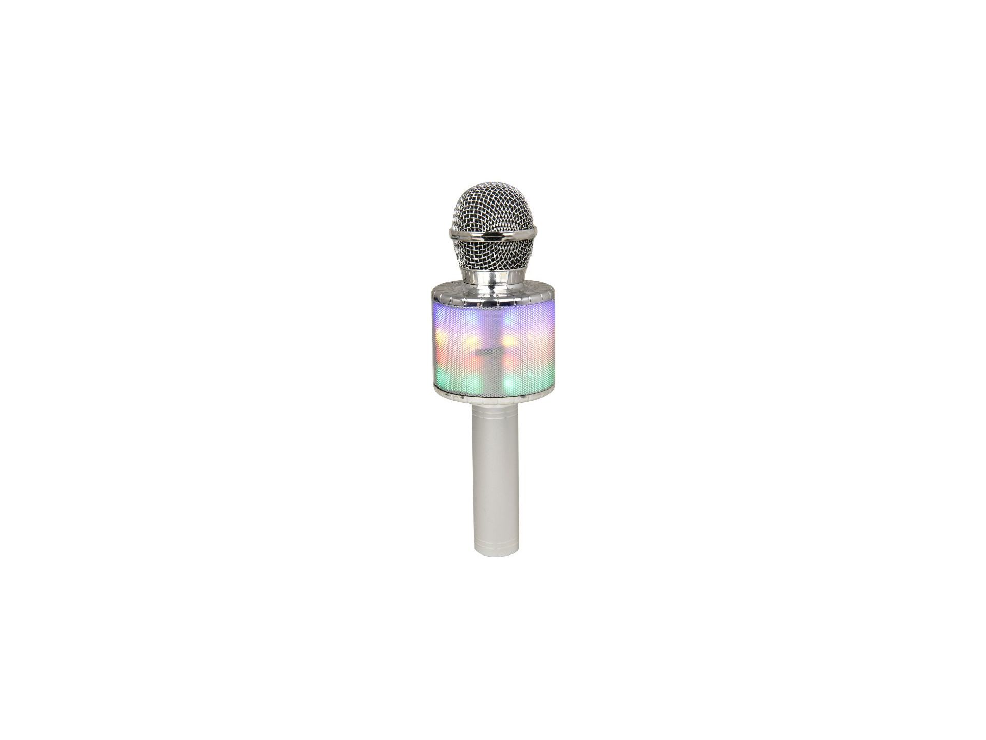 MICROFONE BLUETOOTH KARAOKE QILIVE Q.1191 PRATEADO