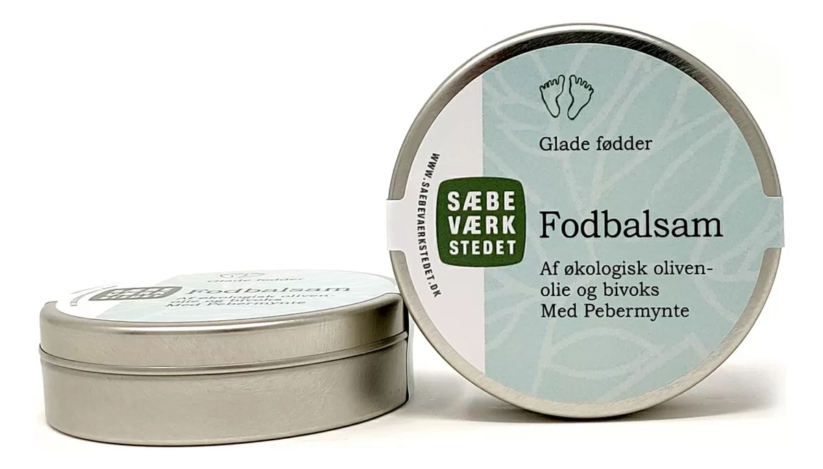 Sæbeværkstedet Fodbalsam Glade Fødder - 40 g.