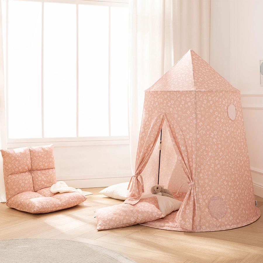 howa® Kinderzelt Spielzelt flowers inkl. Bodenmatte