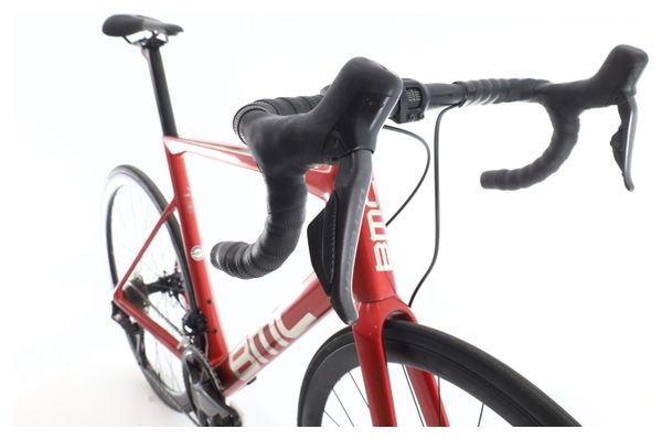 Produit reconditionné · BMC Team Machine SLR One Carbone Di2 12V · Rouge / Vélo de route / BMC | Bon état