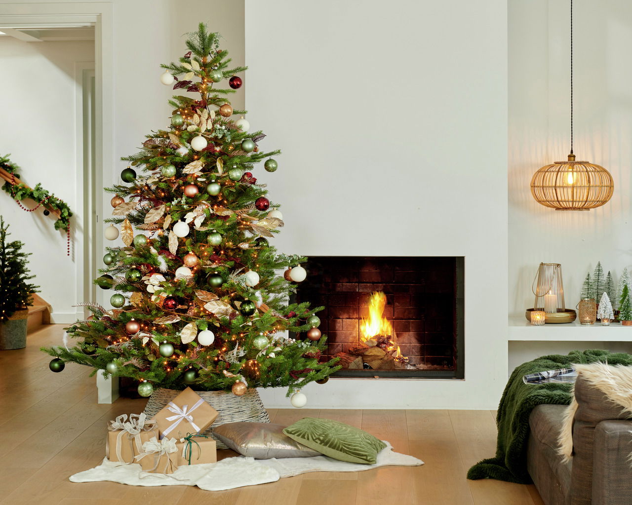 Everlands Künstlicher Weihnachtsbaum Grandis Fir 180m