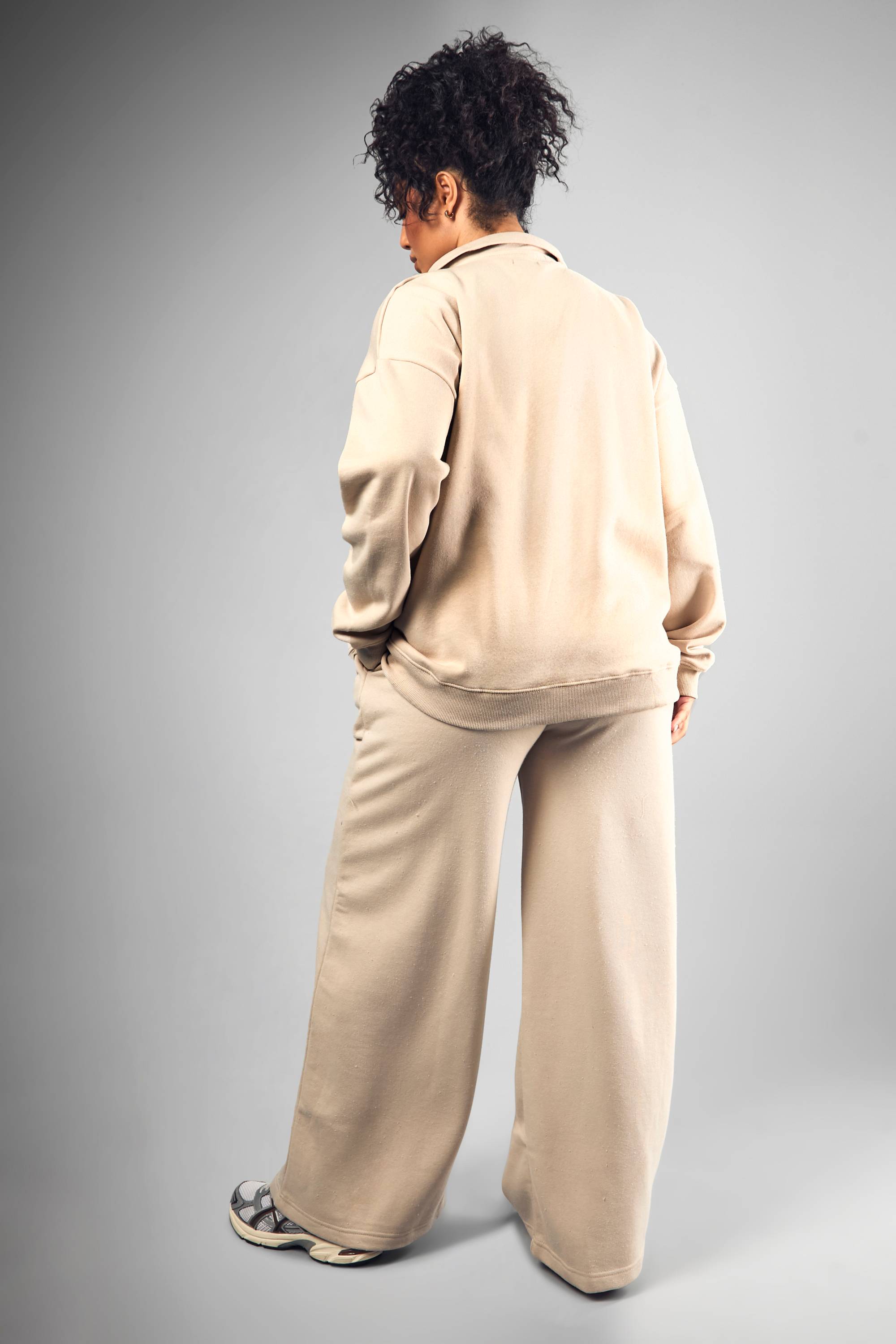Grande taille - Jogging droit à broderie Dsgn Studio