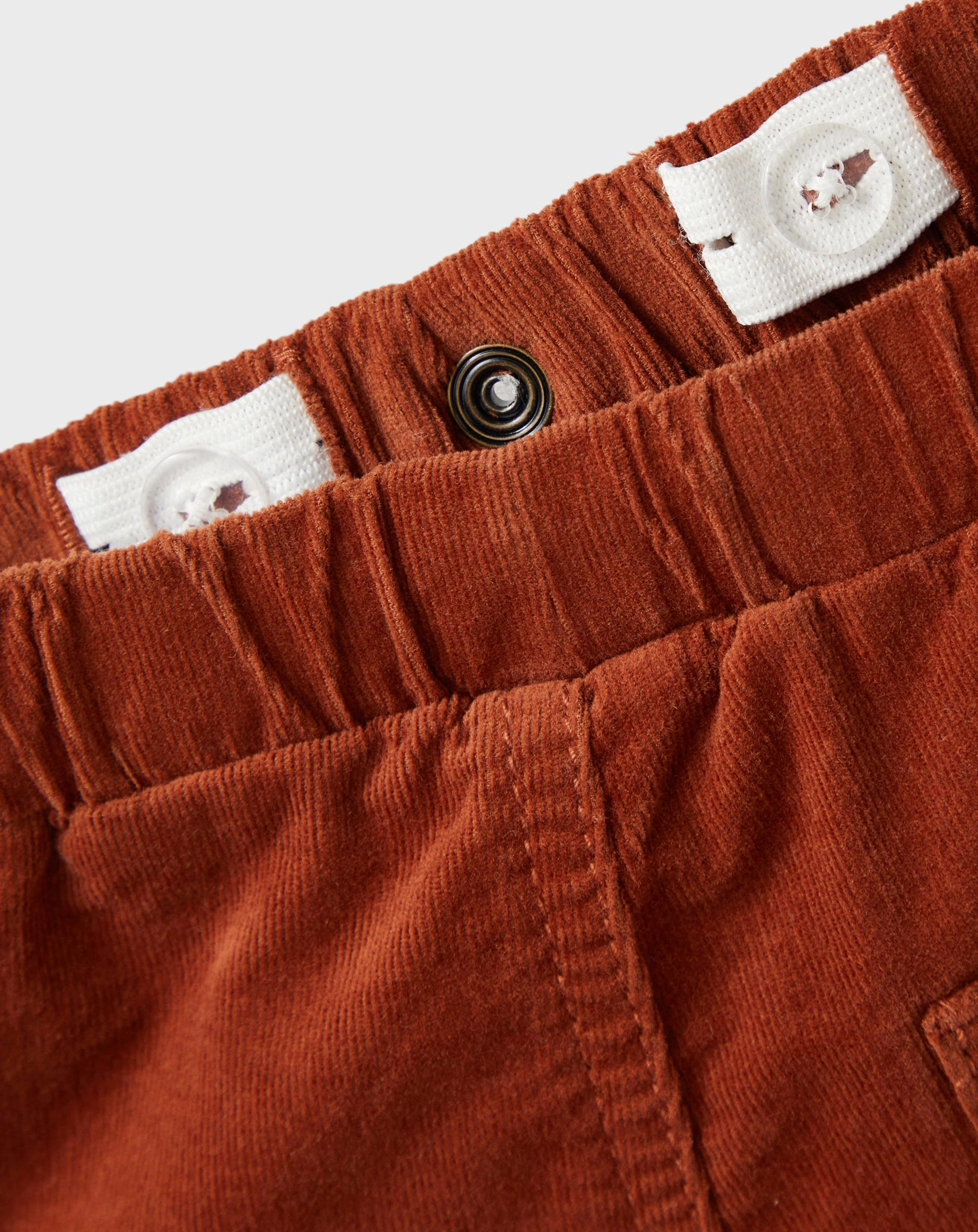 Cord-Schlupfhose NBMBOB in coconut shell