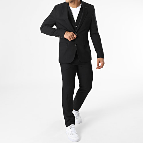 Ensemble Costume 3 Pièces 11670 Noir
