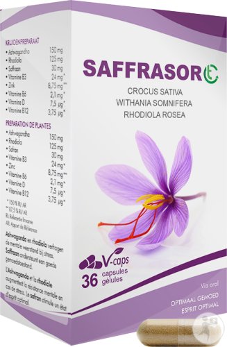 Soria Natural Saffrasor 36 Gélules