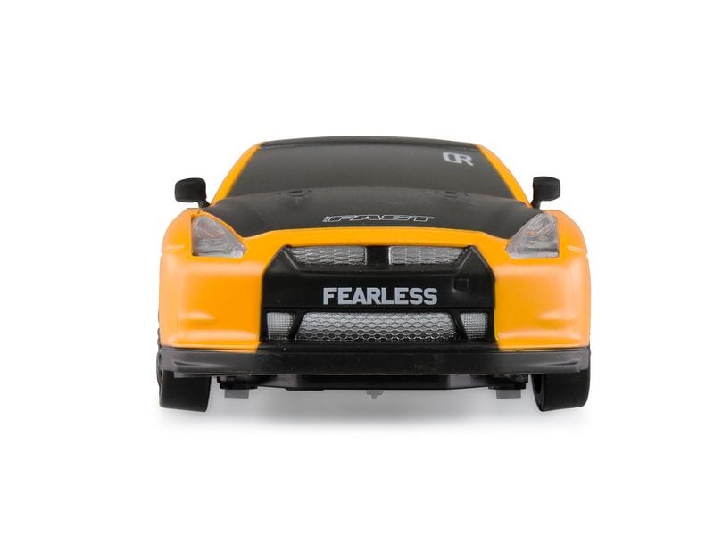 Amewi Drift Sport Car 4WD Gelb, RTR, 1:24 Ferngesteuertes Drift-Auto für Kinder ab 6 Jahren