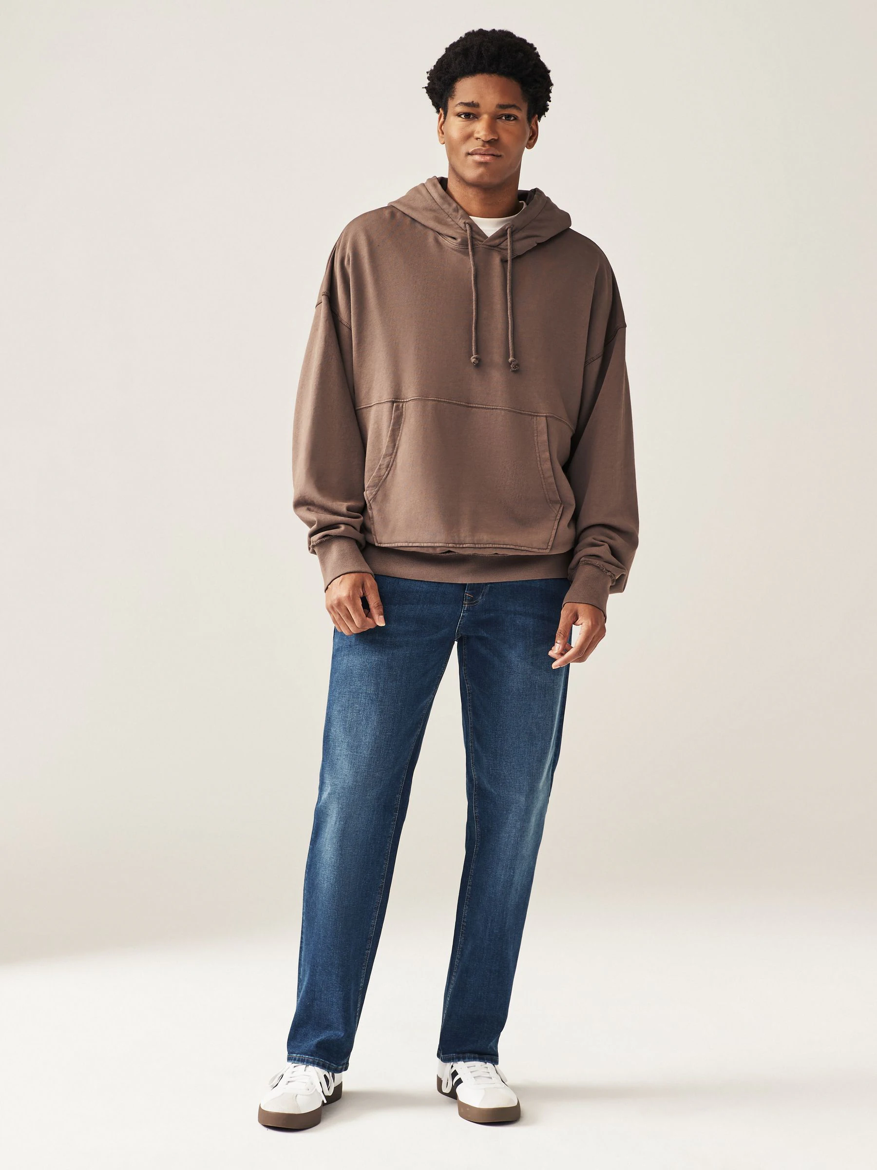 Normaal blauw - Klassieke stretchy Jeans met relaxed fit