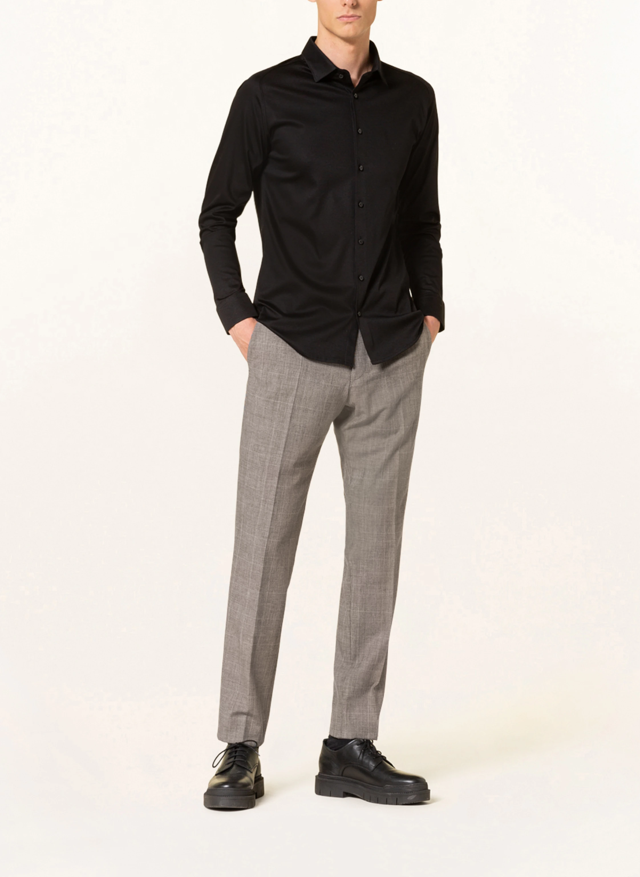 DESOTO Jerseyhemd Slim Fit