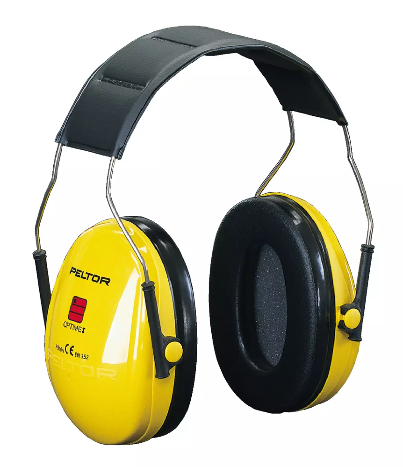 3M Peltor H510 Optime l Gehoorkap met hoofdbeugel - Geel
