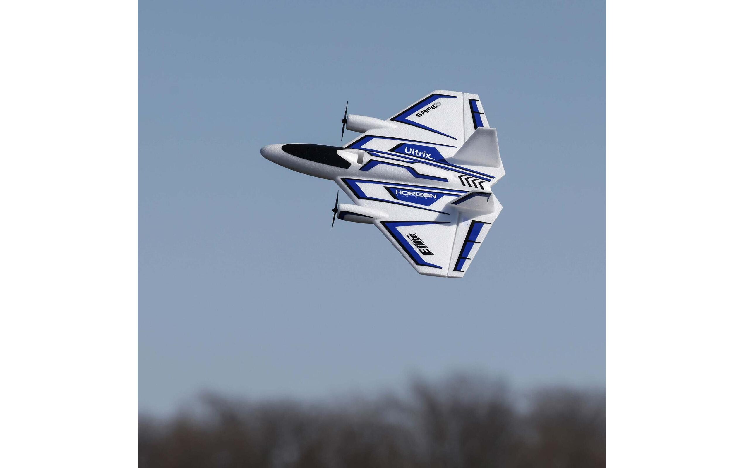 Flugzeug Ultrix 600 mm BNF Basic<br>Vergrösserte Version der UMX Ultrix mit Brushless Antrieb und Delta Tragflächen