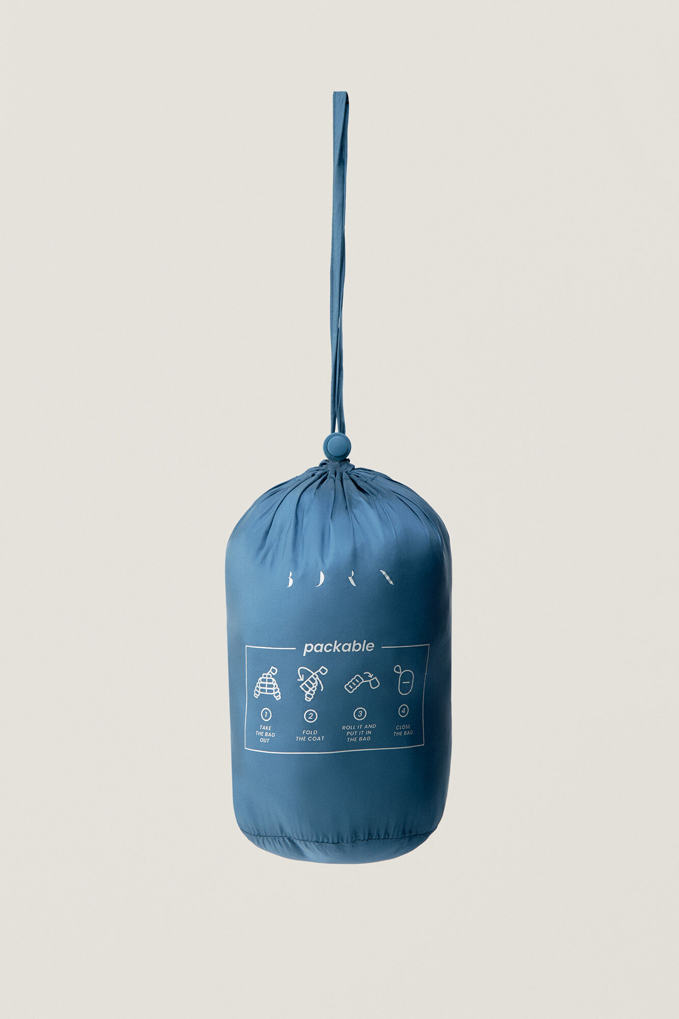 Jaqueta azul vintage Kenal