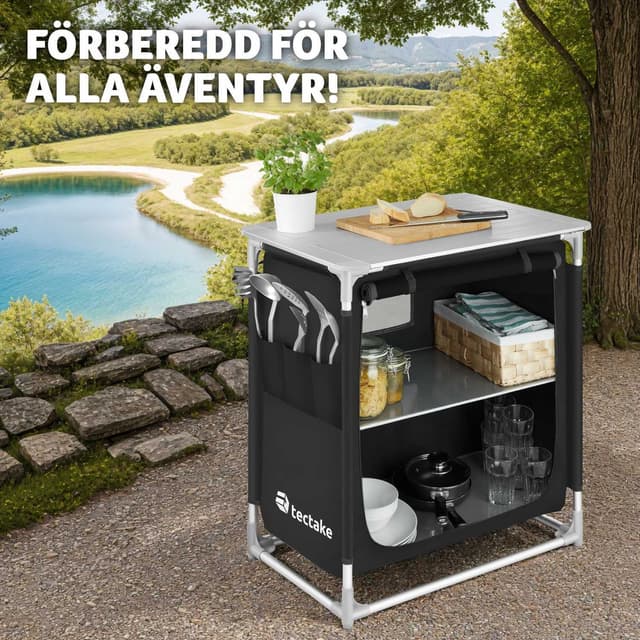 Campingkøkken Premium med 2 rum