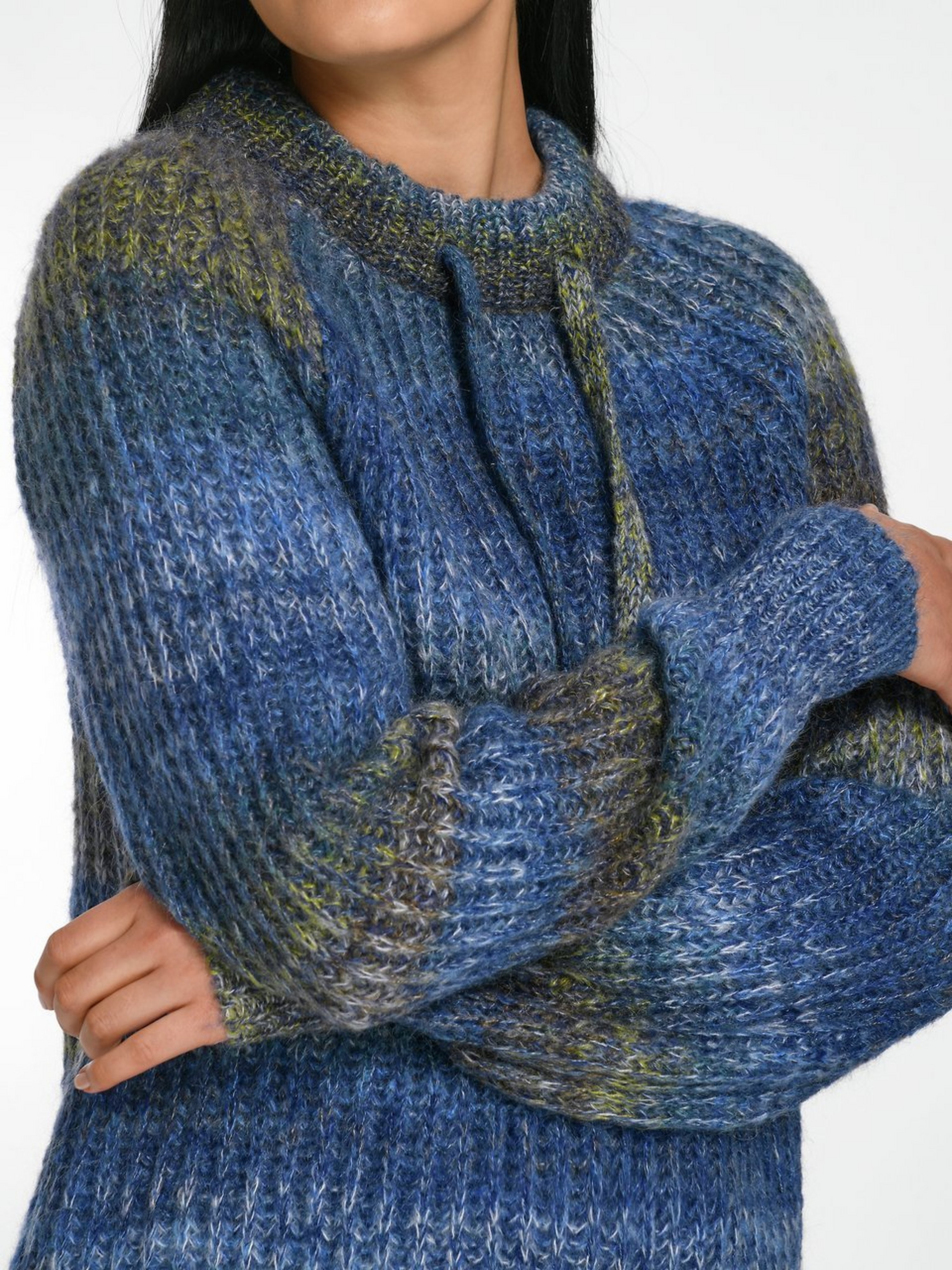 Pullover mit Stehbund