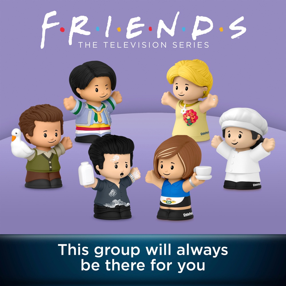 Little People Sammlerfiguren-Set zur Serie „Friends“