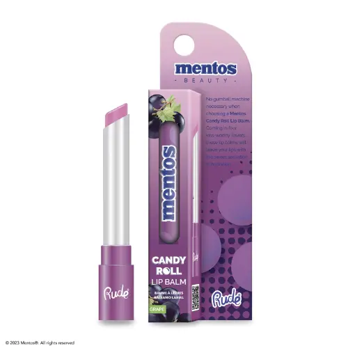 x Mentos Candy Roll Lip Balm Grape