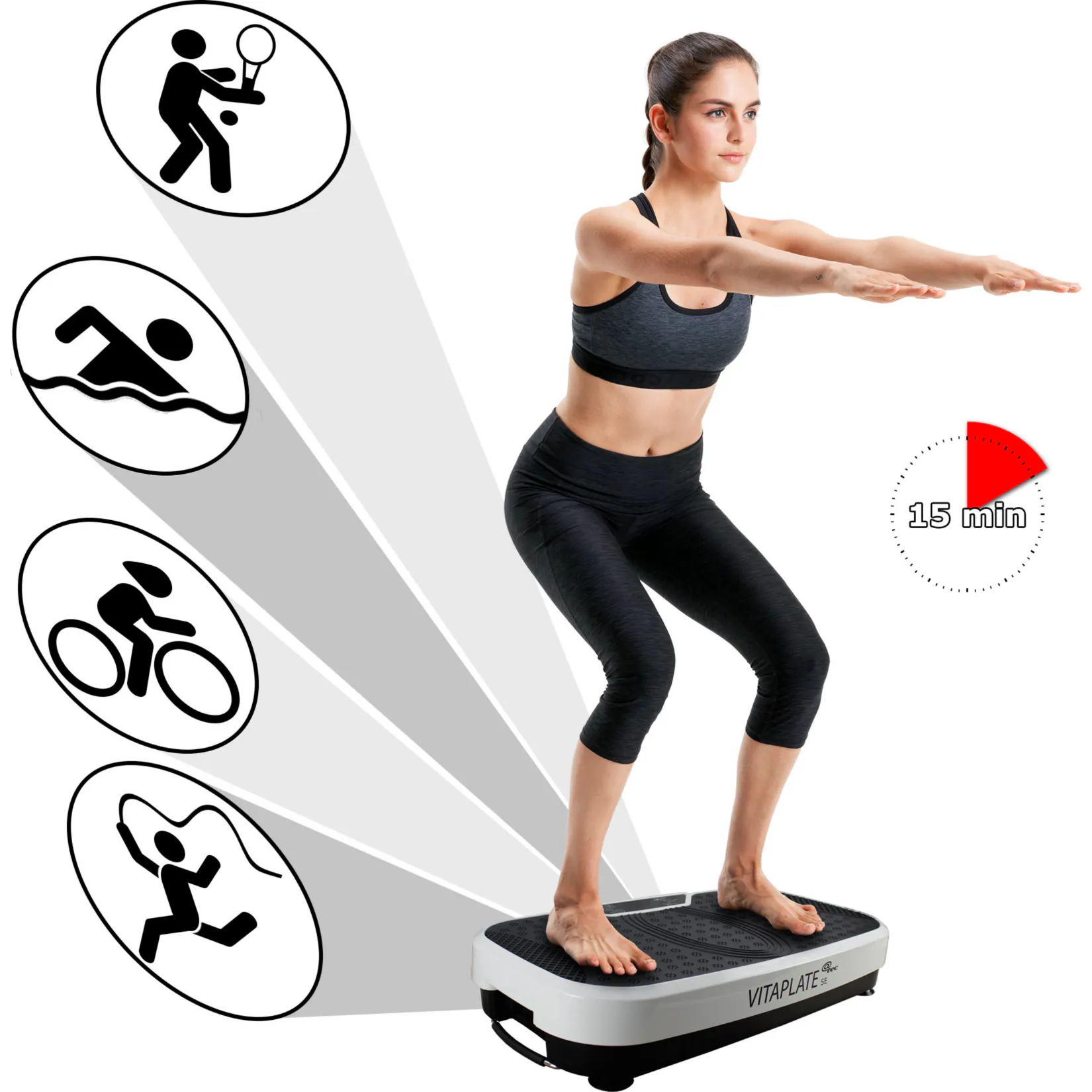 @tec Vitaplate SE Vibrationsplatte