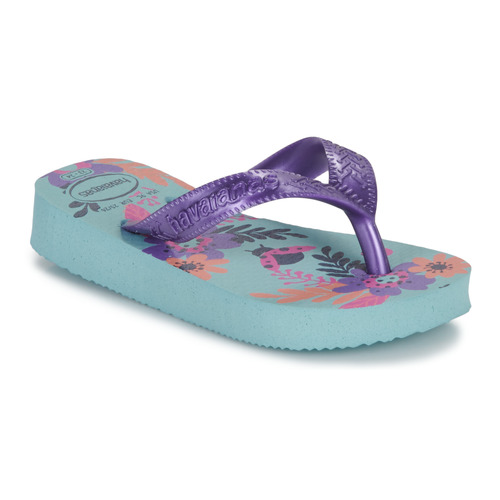 Havaianas - KIDS FLORES - Bleu / Violet
