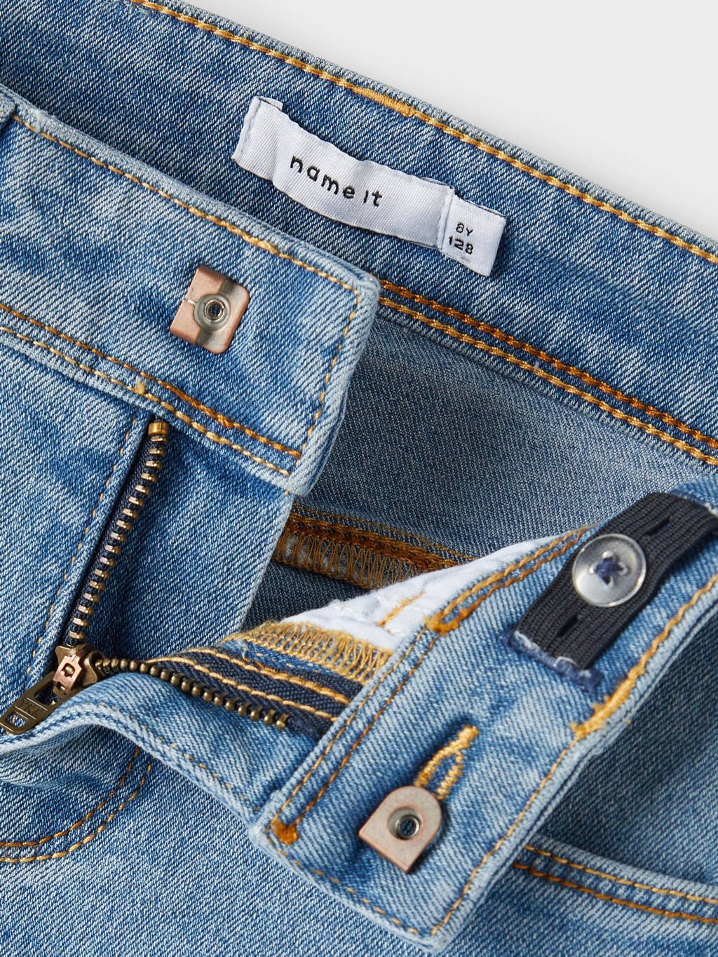 NAME IT skinny jeans NKFPOLLY light blue denim