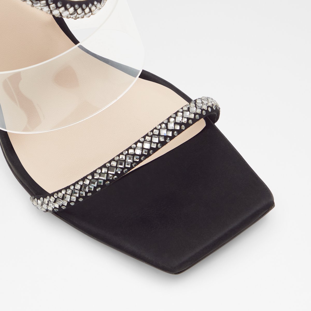 Selima Black Women Heeled sandals