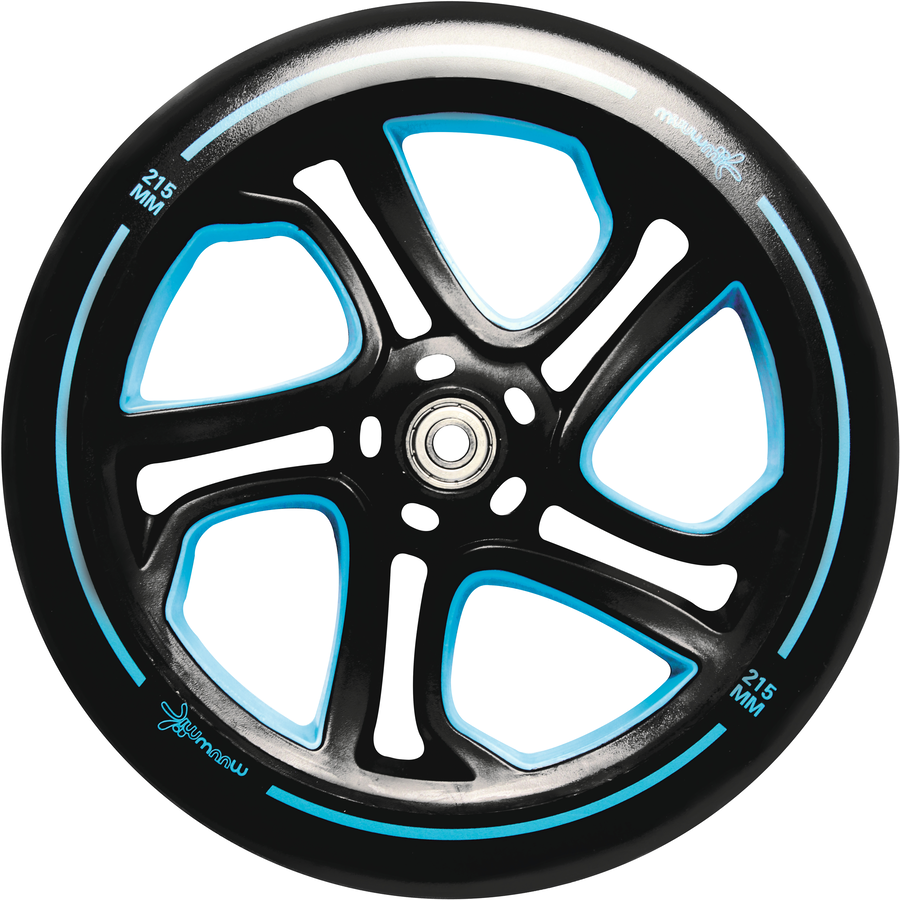 muuwmi Aluminium Scooter Pro 215 mm, blau