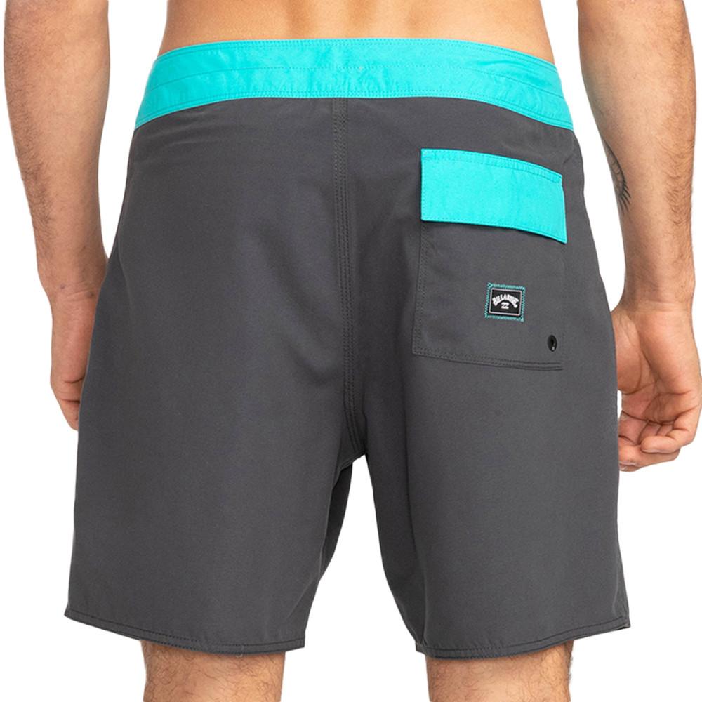 Billabong Short de bain Gris foncé/Turquoise Billabong All Day Og